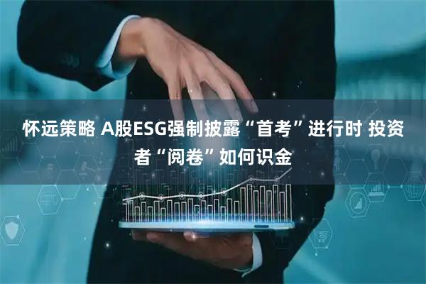 怀远策略 A股ESG强制披露“首考”进行时 投资者“阅卷”如何识金